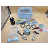 Metal baskets, tools and hardware