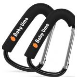 Baby Uma XL Stroller Hooks for Bags (2 Pack) - Uni