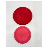 Lot of 2- Kong Dog Toys, Flying Disks One Big and