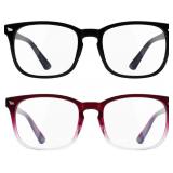 2 PCS Blue Light Glasses for Woman, Blue Light Gla