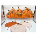 6 fall metal decor for yard