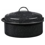 Granite Ware 8.7-Inch Small Covered Round Roaster,