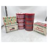 Christmas lot - 1 small,med, large sized gift boxe
