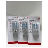 3 GE Big Button Universal Remote Control for Samsu