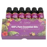 Essential Oils Set - Top 6 Natural Aromatherapy Oi