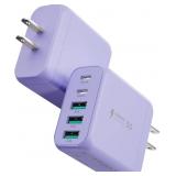Lot Of 6 (2pk) USB C Charger Block,EIZLXQ 2-Pack T