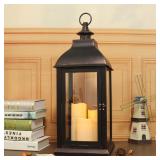 1Pack Decorative Lantern 24.80' H with Dancing Fla