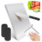 Cutting Boards for Kitchen, Stainless Steel Choppi