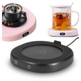 Black Coffee Mug Warmer, 2025 New USB Coffee Mug W