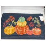 Three fall thick rubber door mats NEW