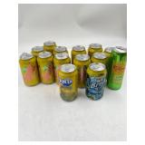 Drink lot - 11 pk of squirt and a can of pineapple
