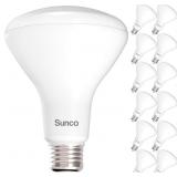 Sunco 10 Pack BR30 Light Bulbs LED, Recessed Can L