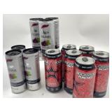 Exp 6/27 Celsius sparkling grape rush 6-pack AND E