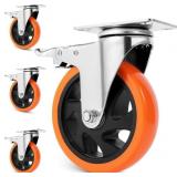 W B D WEIBIDA Swivel Caster Wheels for Cart, 5 Inc