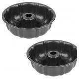 Novery 9.5' Non-stick Cake Pan, Heavy Duty Carbon
