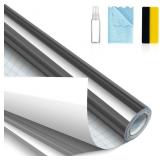 (LOT OF FOUR!) $140 MAGIDEKOR Window Privacy Film