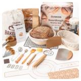 Astercook Sourdough Starter Kit, 56-Piece Bread Ma
