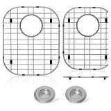 2Pack Sink Protector Grid 13"x16"and 11.2"x14.5",