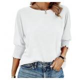 Size Large UVN Crewneck Blouse for Women Summer 3/
