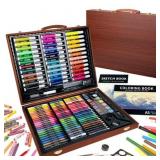 KINSPORY 150PC Drawing Coloring Art Set with Delux
