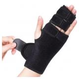 Trigger Finger Splint, 3 Finger Brace for Index, M