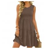 Size Medium UVN Summer Tank Dresses for Women Crew