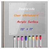 Neatsure Acrylic Magnetic Dry Erase Board for Frid