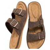 Size 11 Ecetana Womens Flat Sandals Dressy Summer