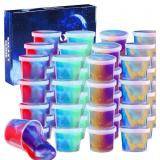 Galaxy Slime 24pack, Party Favors, DIY Stress Reli