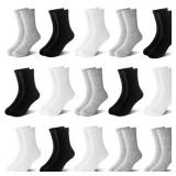 15 Pairs Toddler Socks Kids Socks Boys Crew School