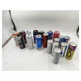 Energy drink lot from Red Bull to monster and a li