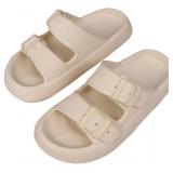 size 5/6 Sole Open-Toe Sandals Non-Slip Slippers f