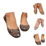 Size 43Crystal Jelly Sandals for Women 2026 Summer