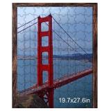 BESCRCL 19.7x27.6 Picture Frame Brown, Poster Fram