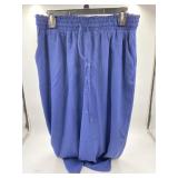 Size XL blue indigo Momentum pants feature a comfo