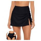Size Small Charmo Womens High Waisted Split Swim S