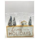 Home for the Hoildays Home Decor With LED Trees