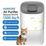 HUMSURE Home Air Purifier 1300 Sq.ft, Large Bedroo