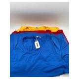 3XL Bro tanks red , yellow and blue
