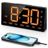 Mpow Alarm Clock for Heavy Sleepers, Digital Alarm