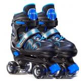 Kids Roller Skates, 4 Size Adjustable, Roller Skat