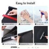 rabbitgoo Total Blackout Window Film, Sun Light Bl