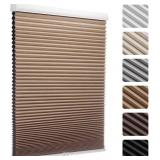 Cordless Blackout Cellular Shades, 1.5" Honeycomb