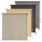 AOSKY Outdoor Roller Shades for Porch Privacy, Cor