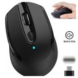 RaceGT USB C Wireless Computer Mouse, 2.4G Silent