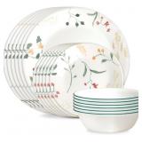 Corelle Vitrelle 18 Piece Glass Dinnerware Sets Se