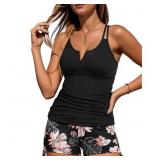 Size Large Eytino Bathing Suits Tankini Swimsuits