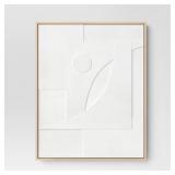 24" x 30" Dimensional II 3D Framed Wall Sculpture