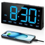 Mpow Alarm Clock for Heavy Sleepers, Digital Alarm
