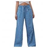 Size small TEMOFON Pants for Women High Waist Wide
